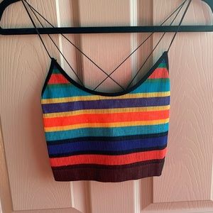 Multicolored tank